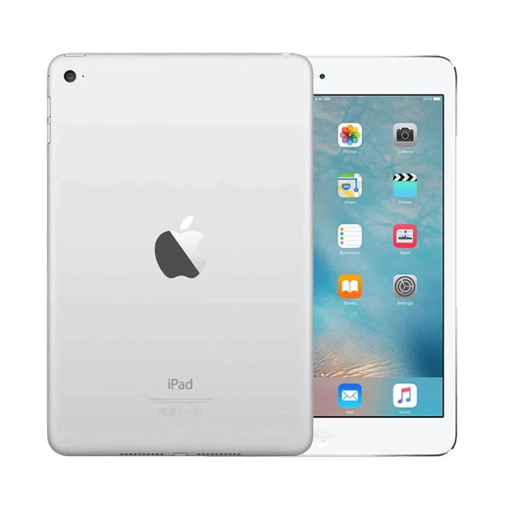Restored Apple Ipad Mini 4th Generation 7.9" - Apple A8 - 2GB RAM 128GB Storage - Silver - Wifi