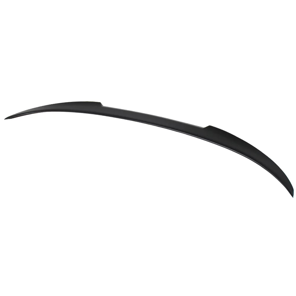 Ikon Motorsports Compatible with 14-20 BMW 4-Series F33 F83 Convertible M4 Trunk Spoiler Wing - ABS