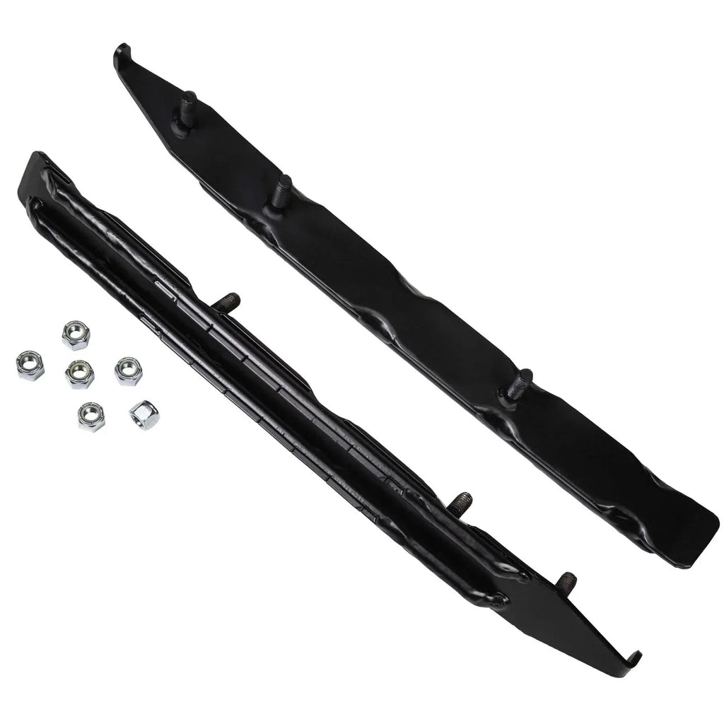 Bottom Line, F6-464, 6" Dual Runner Carbides for many 2007-2009 Polaris Models with Blow Molded Skis