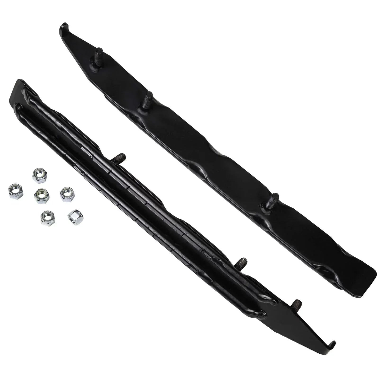 Bottom Line, F6-464, 6" Dual Runner Carbides for many 2007-2009 Polaris Models with Blow Molded Skis