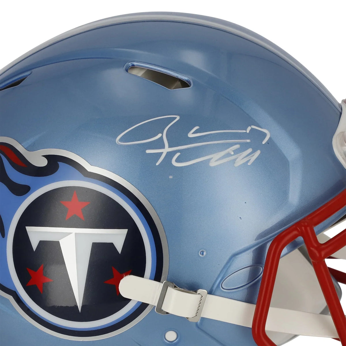 Ryan Tannehill Tennessee Titans Autographed Riddell Flash Speed Authentic Helmet