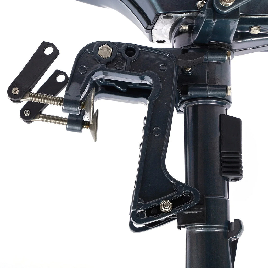 2-Stroke 3.5HP Outboard Motor Fishing Boat Petrol Engine CDI System 10 Km / H
