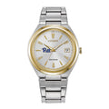 Women's  Silver/Gold Pitt Panthers Citizen Eco-Drive Two-Tone Watch