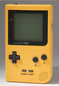 Authentic Nintendo GameBoy Pocket - Yellow- 100% OEM