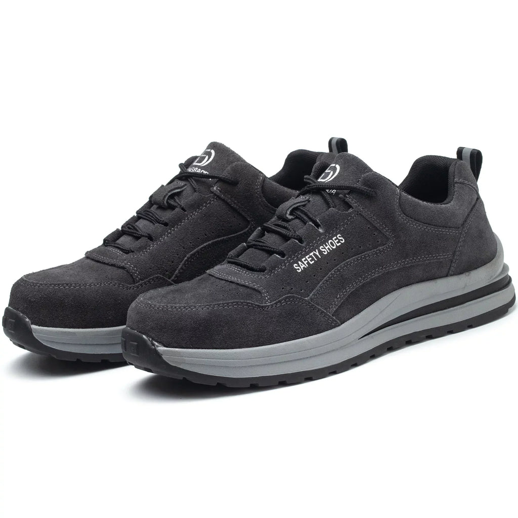 Tanleewa Indestructible Safety Shoes for Men Steel Toe Cap Work Shoe Size Men9.5/Women10.5