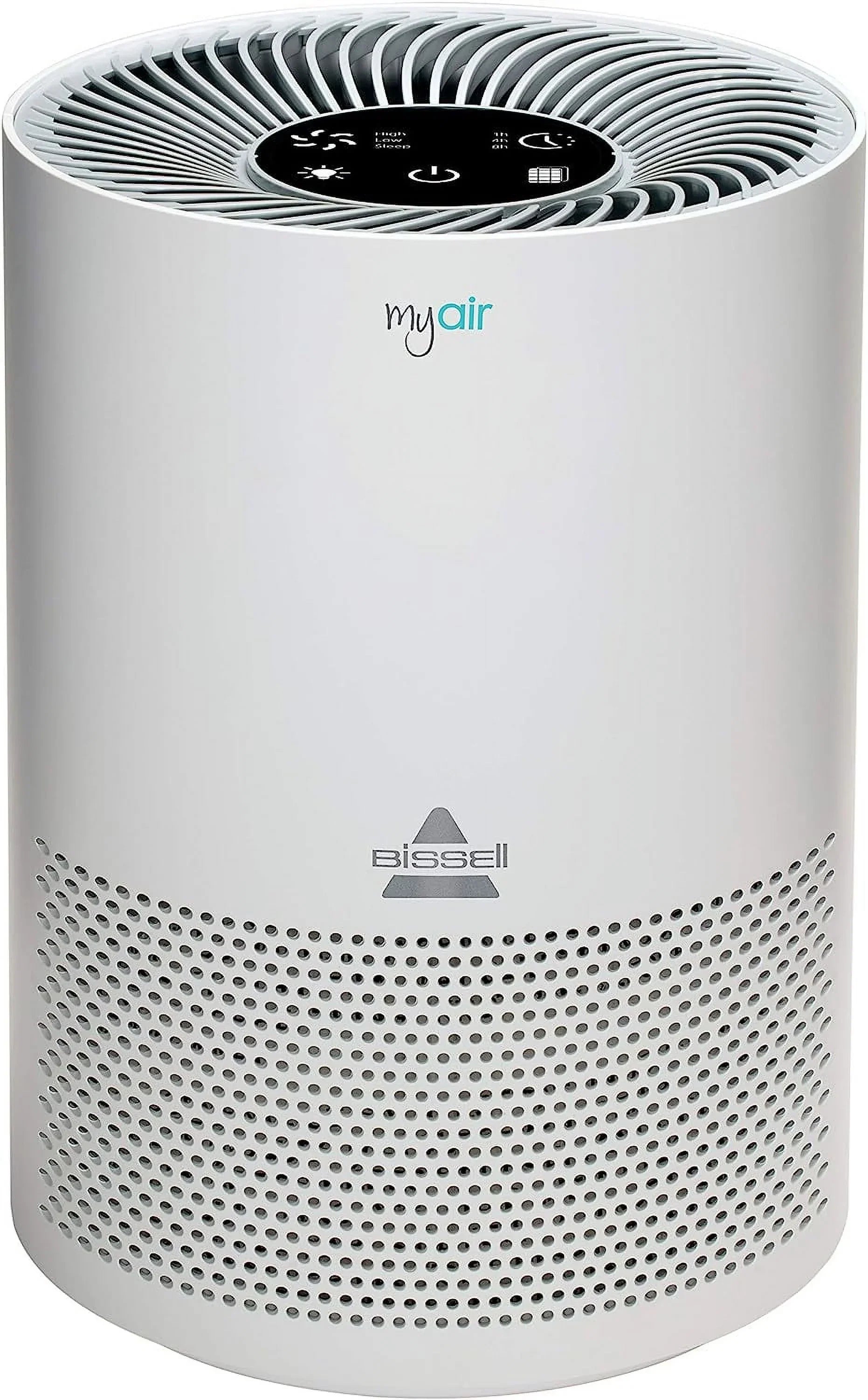 Open Box BISSELL MYair Air Purifier with High Efficiency and Carbon Filter 2780A - WHITE