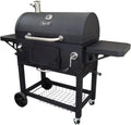 X-Large Heavy-Duty Charcoal Grill, Black