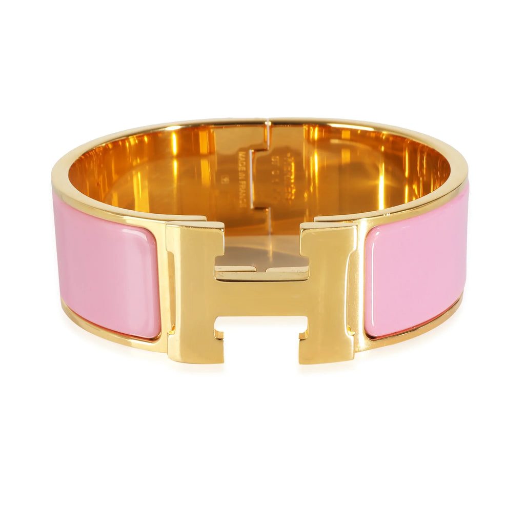 Hermès Clic Clac Bracelet in  Gold Plated Pre-Owned