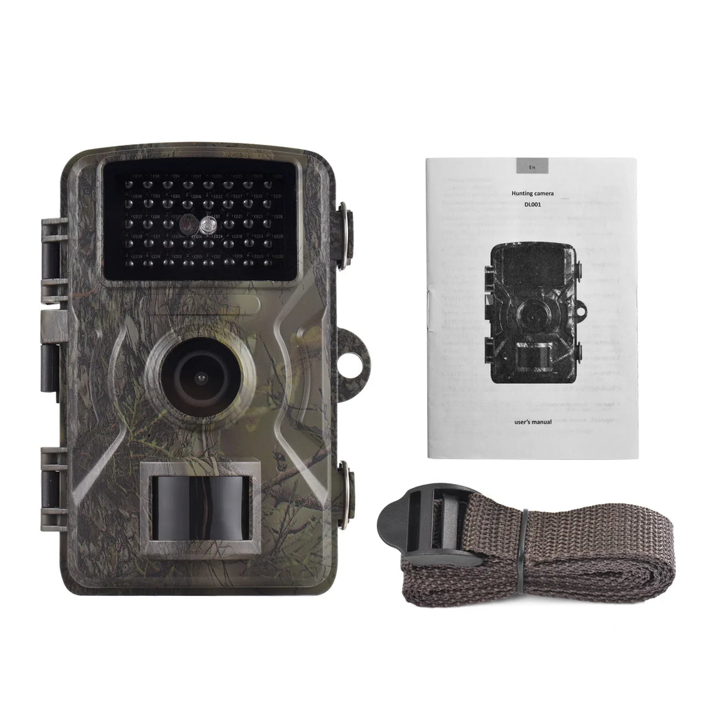 Meterk 1080P Trail Camera 16MP Wildlife Camera Tracking Camera with 2.0 Inch TFT Color Screen 0.8s Trigger Time Supports Infrared Night Vision Motion Activated IP66 Waterproof