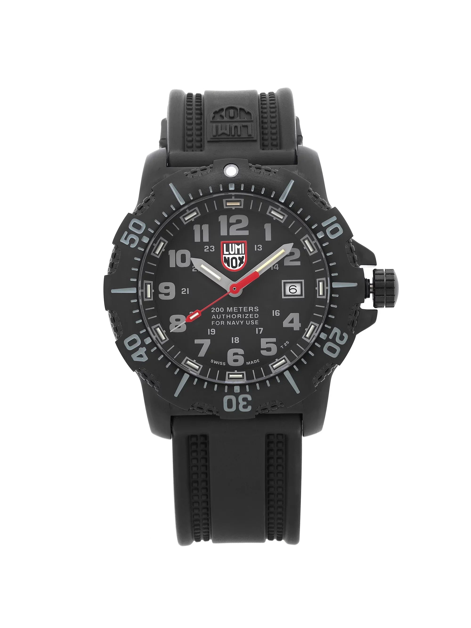Luminox Navy Seal ANU 45mm Steel Black Dial Quartz Mens Watch XS.4221.NV.F