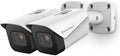 2-Pack Amcrest UltraHD 4K (8MP) Bullet POE IP Camera, 3840x2160, 131ft NightVision, 2.8mm Lens, IP67 Weatherproof, MicroSD Recording, White (2PACK-IP8M-2496EW)