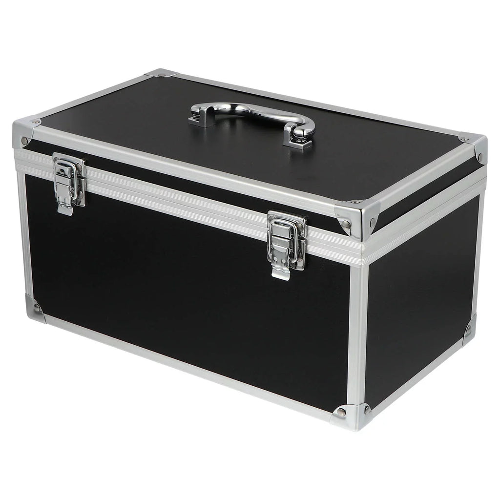 Homemaxs Case Hard Box Tool Camera Shell Briefcase Portable Carrying Equipment Shockproof Aluminum Safety Audio Household