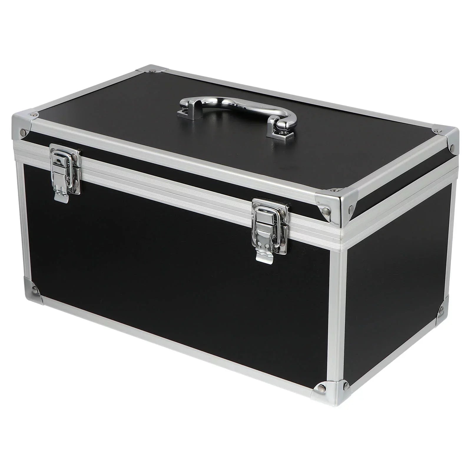 Homemaxs Case Hard Box Tool Camera Shell Briefcase Portable Carrying Equipment Shockproof Aluminum Safety Audio Household
