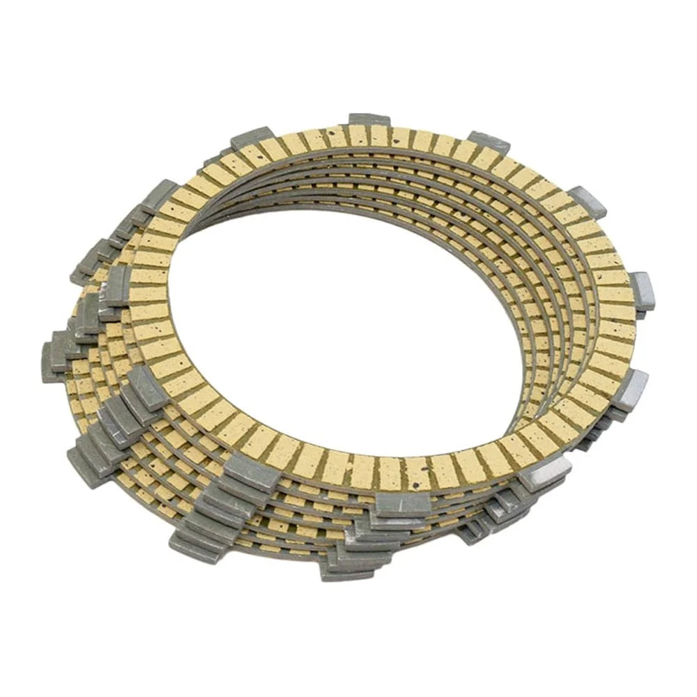 For Kawasaki VN400 Vulcan Classic Drifter/ ZR400 Zephyr X/ ZR400 ZRX400 ZRX400-II ZZ-R400/ EN450  454 LTD/ EN500 Vulcan 500 LTD/  Motorcycle Clutch Friction Plates 7 PCS Paper Based Kits