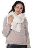 Inca Fashions - Olsen Hand Knit Luxury Alpaca Scarf - Dye Free