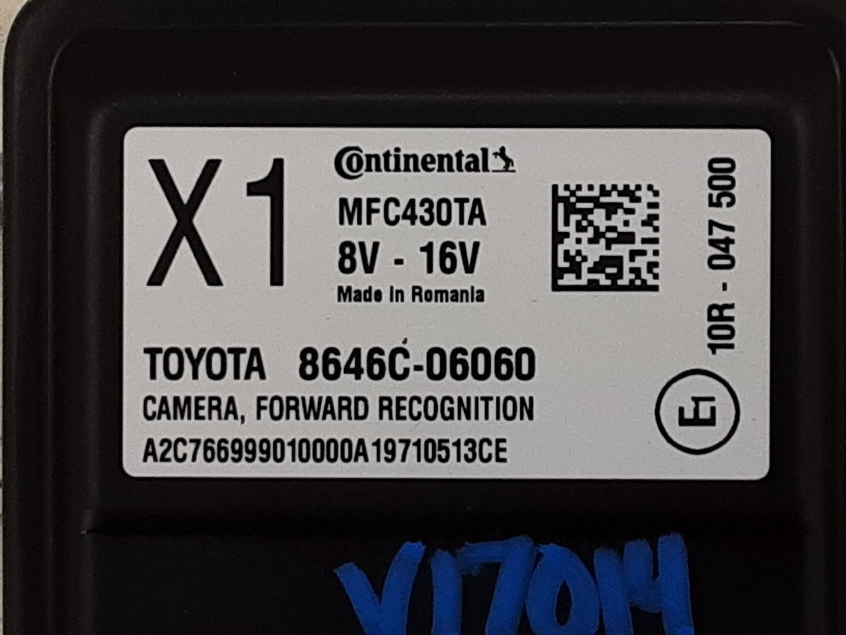 Pre-Owned 2018 2019 Toyota Camry Forward Recognition Lane Departure Front Camera OEM LKQ (Good)