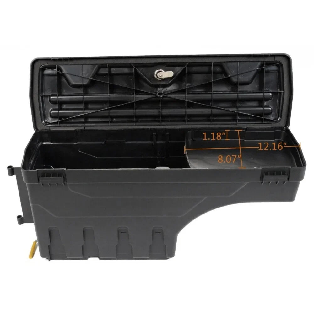 Teledu For Ford 2015-2020 F-150 TRUCK BED STORAGE BOX TOOLBOXES DRIVER SIDE