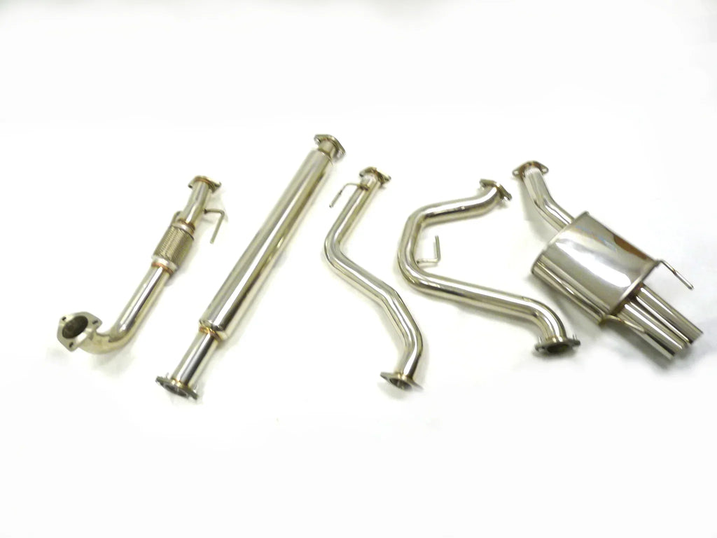 Stainless Catback Exhaust Fitment For 05 to 11 Saab 9-3 2.0L By OBX-RS