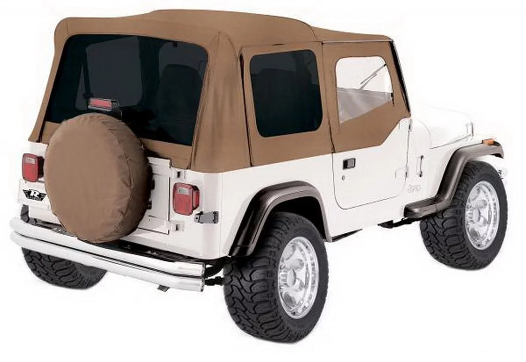 Rampage by RealTruck 99618 Factory Replacement Soft Top Compatible with 2004-2006 Wrangler (TJ)