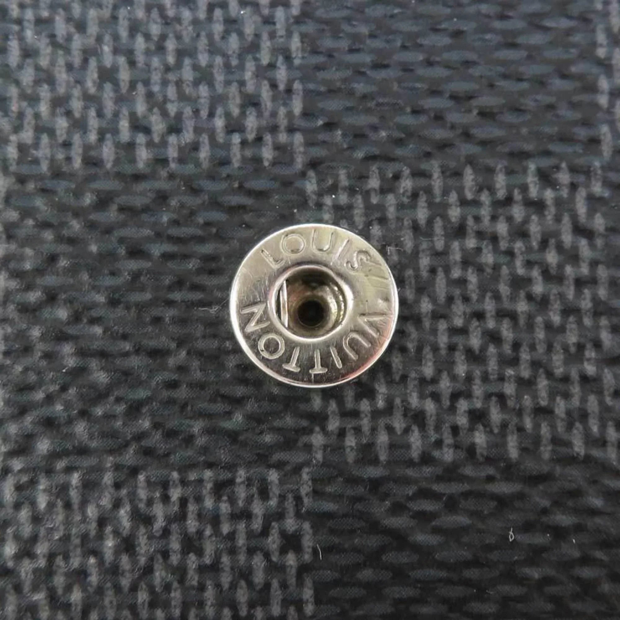 Pre-Owned Louis Vuitton LOUIS VUITTON Key Case Damier Graphite Multicle 6 Canvas Black Men's M62662 (Good)