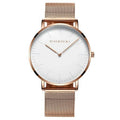 CHENXI Fashion Rose gold Lover Watches Men Waterproof Ultra thin Quartz Watch Top Luxury Brand Woman Elegant Dress Ladies Watch