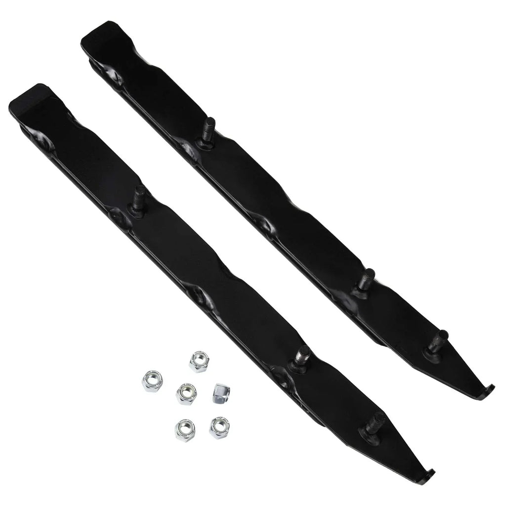 Bottom Line, F6-464, 6" Dual Runner Carbides for many 2007-2009 Polaris Models with Blow Molded Skis