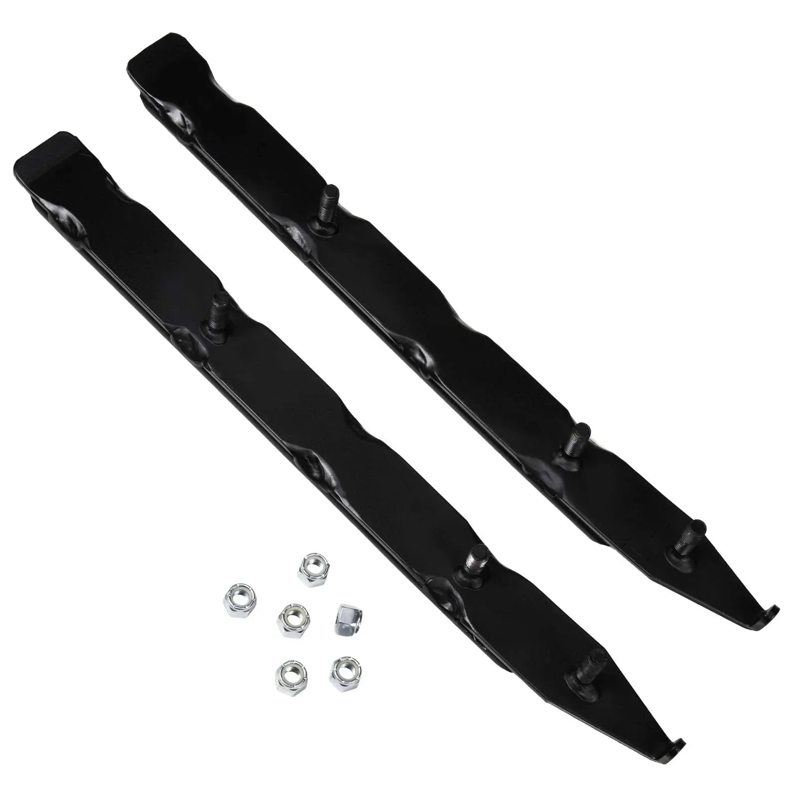 Bottom Line, F6-464, 6" Dual Runner Carbides for many 2007-2009 Polaris Models with Blow Molded Skis