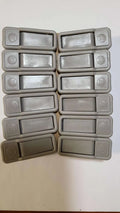 LOT OF 48 - JOY MANGANO HUGGABLE Black HANGER CLIPS (Silver Grey)
