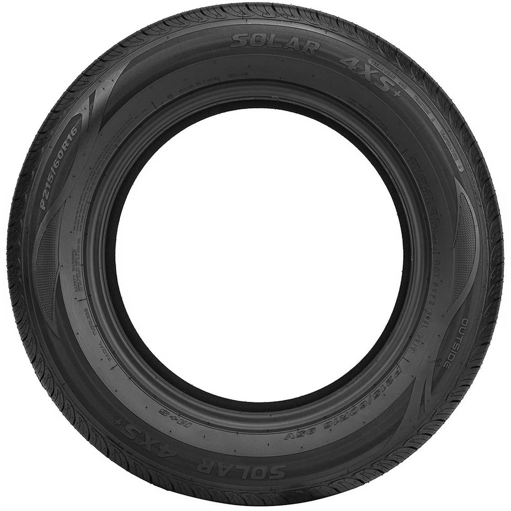 Solar 4XS + All Season 225/45R18 95W XL Passenger Tire Fits: 2011-15 Chevrolet Cruze LTZ, 2012 Toyota Camry XLE