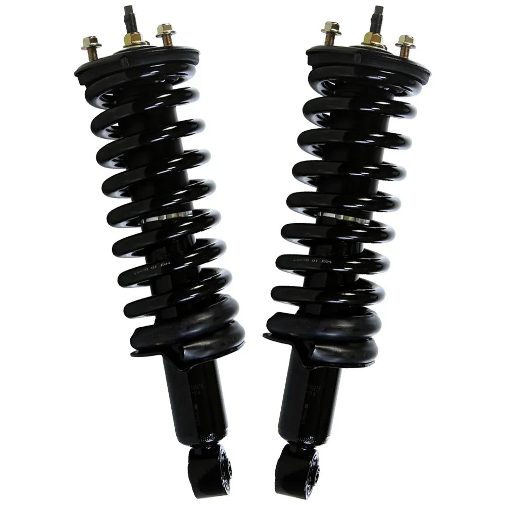 AutoShack Front Complete Struts and Coil Springs Set of 2 Driver and Passenger Side Replacement for 2005-2012 2013 2014 2015 2016 2017 2018 2019 2020 2021 Nissan Frontier 3.8L 4.0L V6 4WD CST100476PR