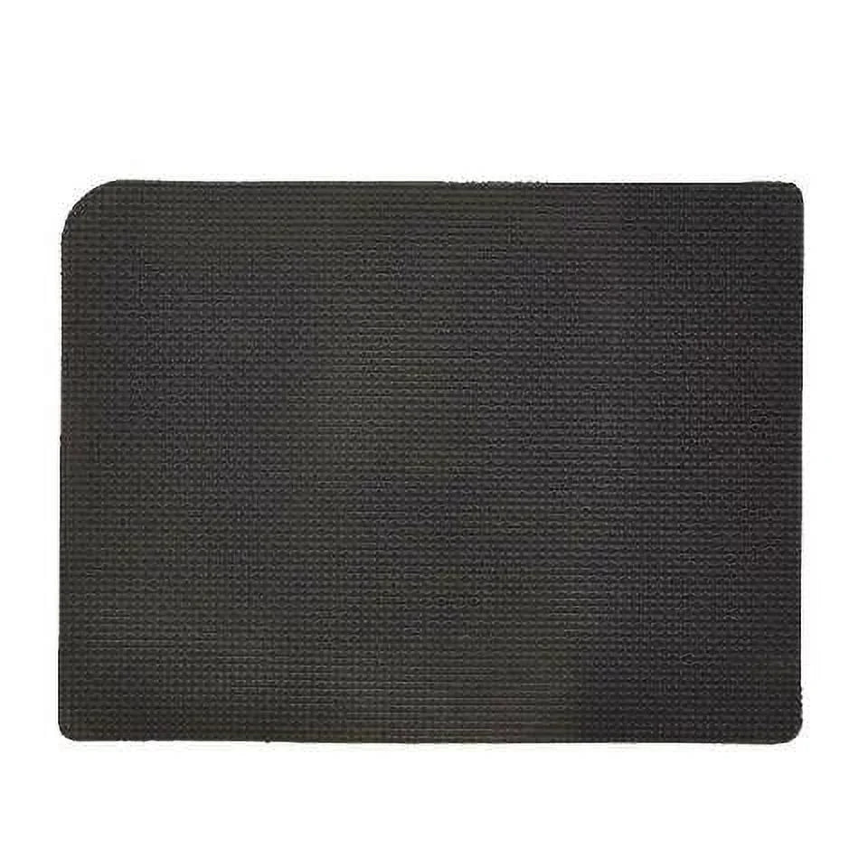 Tracker Boat Non-Skid Mat TM178157 | 10 1/4 x 7 3/4 Inch Black Rubber