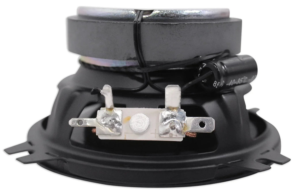 (2) Polk Audio 4" Chrome Tower Speakers+MTX 2-Channel Amp For ATV/UTVCART