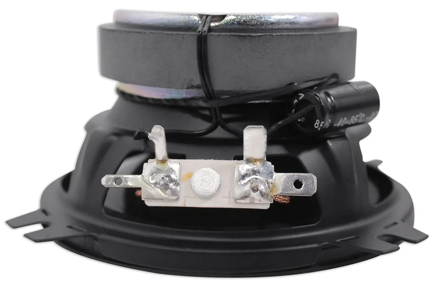 (2) Polk Audio 4" Chrome Tower Speakers+MTX 2-Channel Amp For ATV/UTVCART