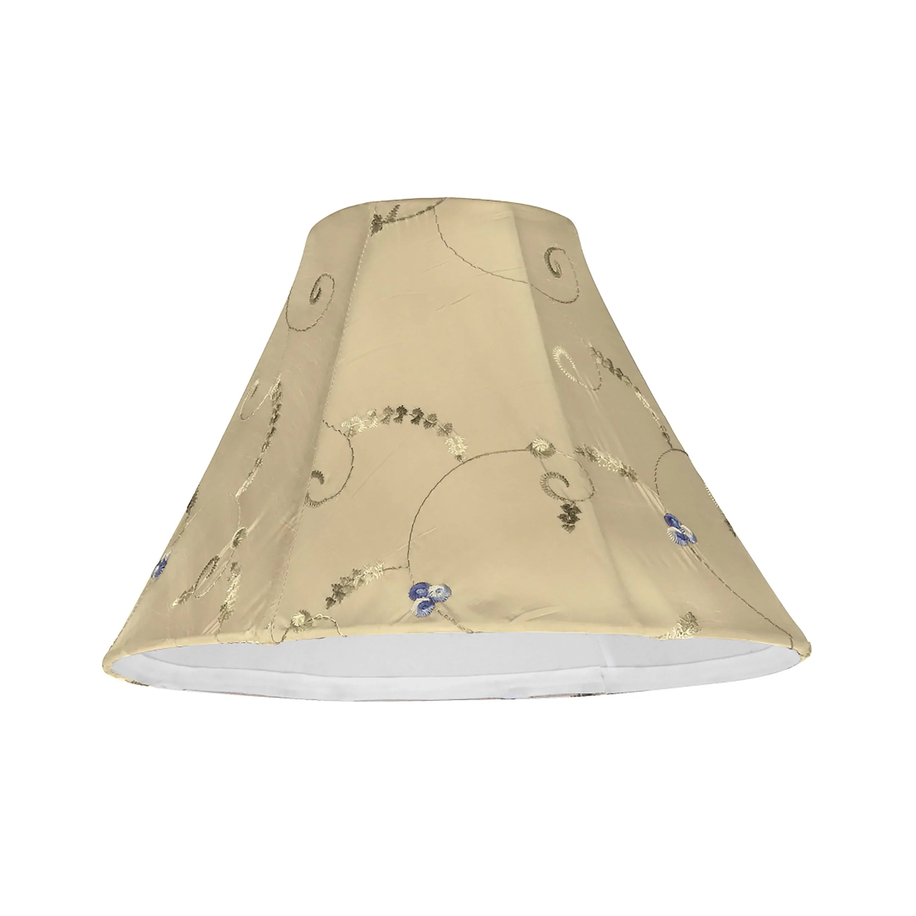 Aspen Creative Corporation 10'' Silk Bell Lamp Shade