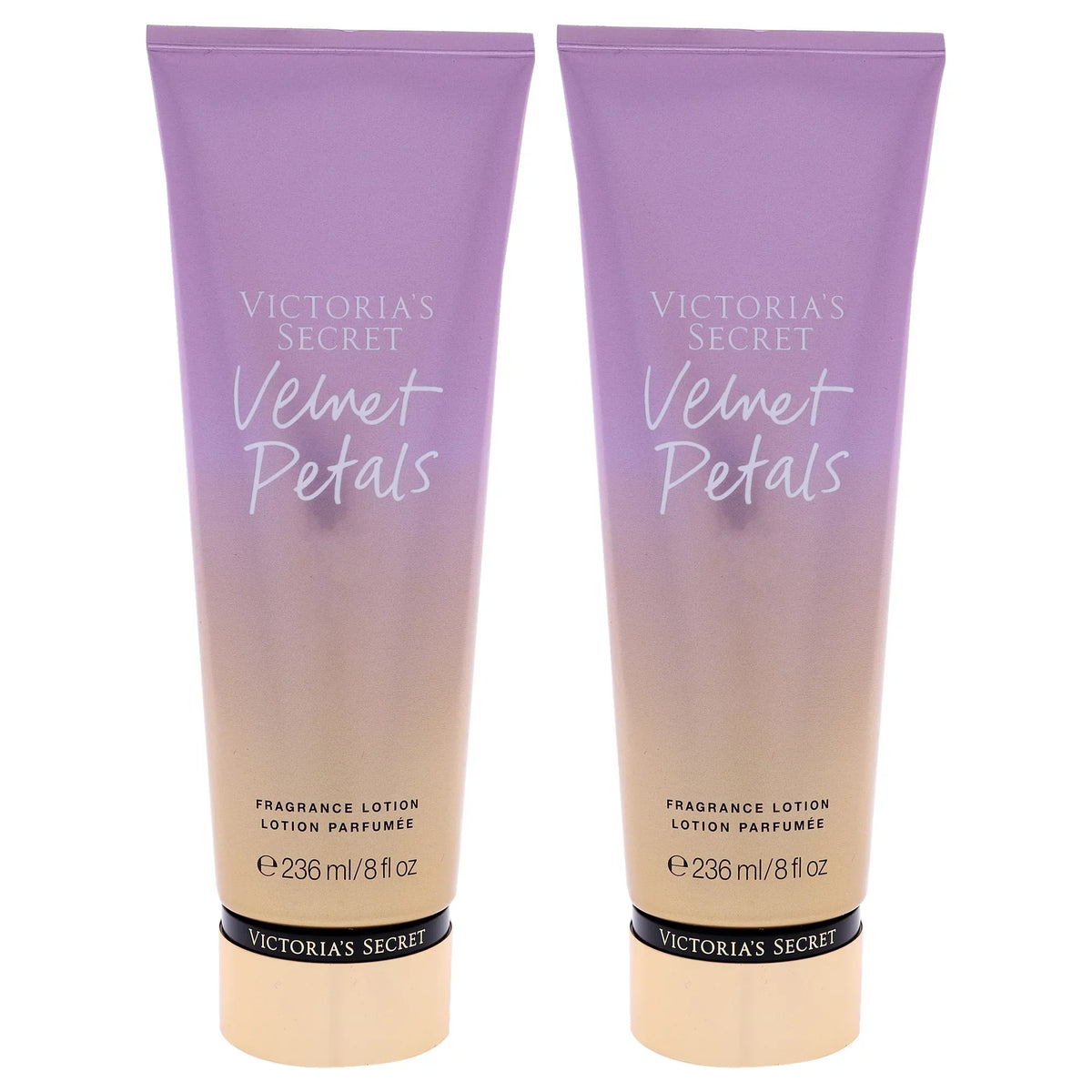 Victorias Secret Velvet Petals Fragrance Lotion - Pack of 2 - 8 oz Body Lotion