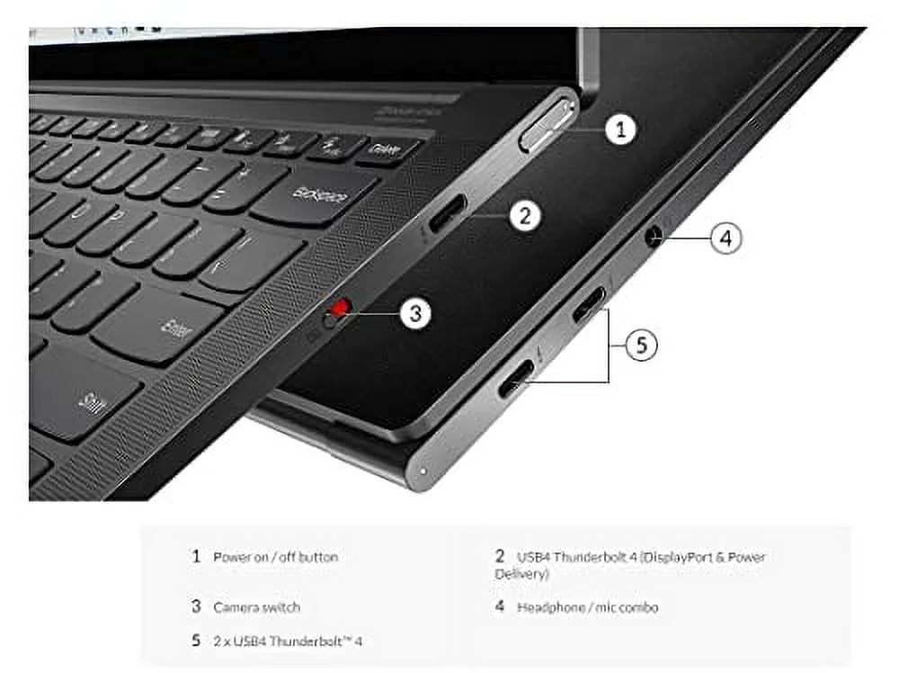 LENOVO IdeaPad Slim 9i Laptop 2022 | 14" 4K HDR Touchscreen Intel EVO Platform | 11th Core i7-1195G7 Iris Xe Graphics | 16GB DDR4 512GB SSD | WiFi 6 Thunderbolt 4.0 Backlit | Fingerprint | Win 11