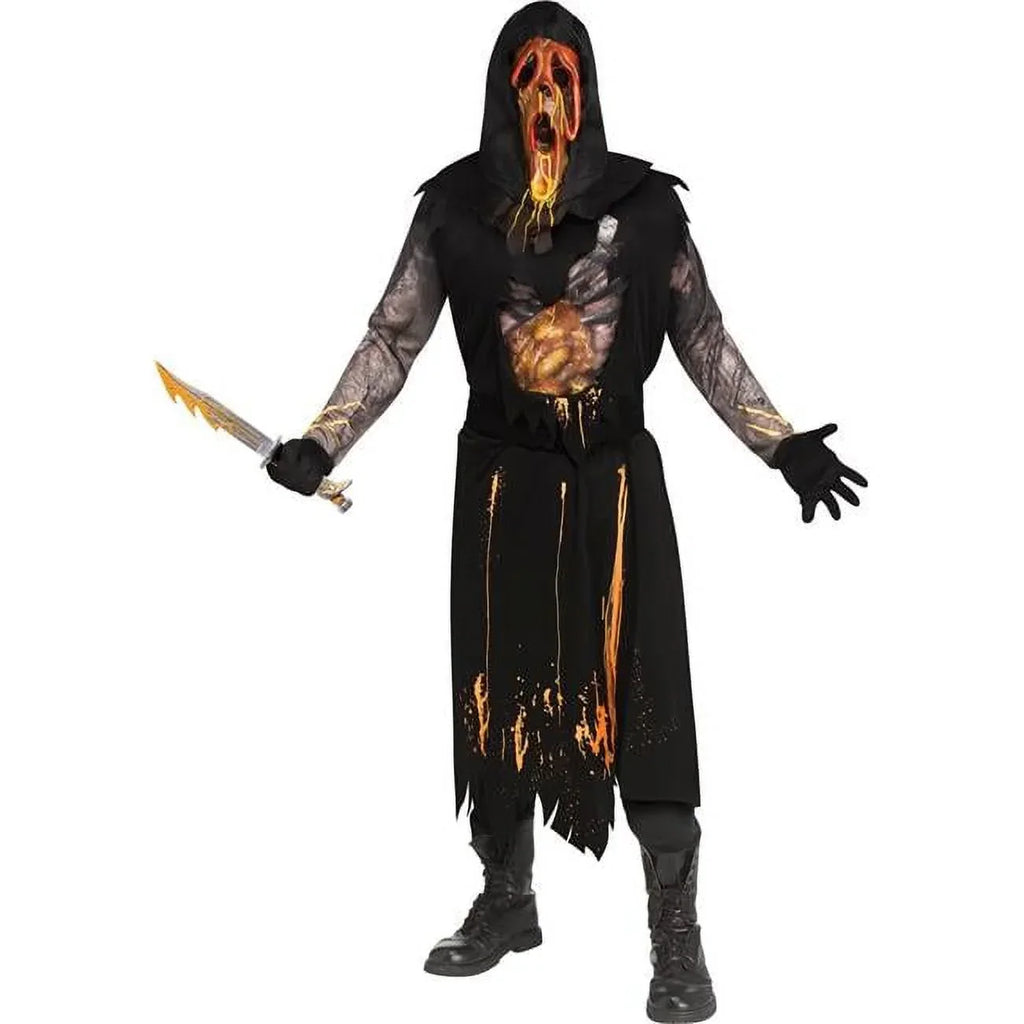 Fun World FW105834 Adult Scorched Dead by Daylight Ghost Face Costume