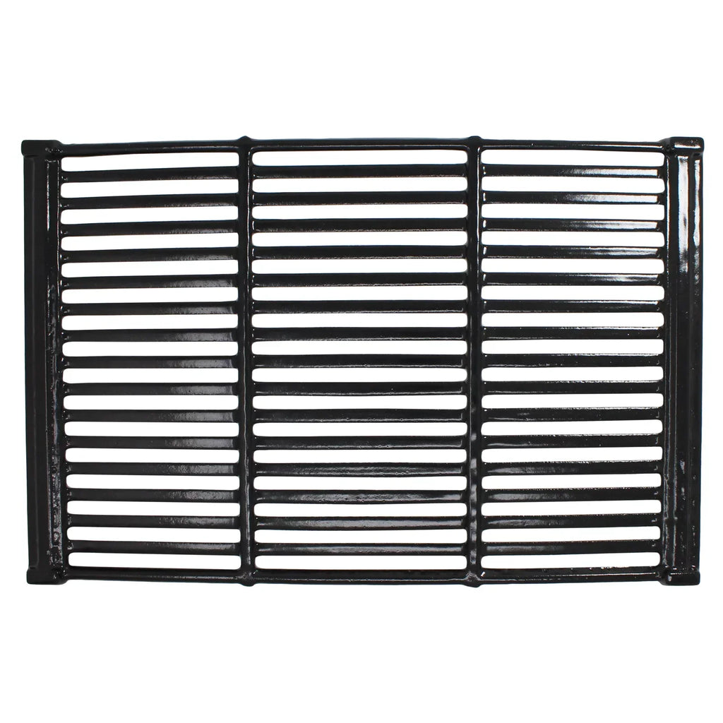 2 BBQ Grill Cooking Grates & 3 Heat Shield Plate Tent Replacement Parts for Charmglow 810-6320-B - Compatible Barbeque Porcelain Enameled Cast Iron Grid 19" & Flame Tamer, Flavorizer Bar