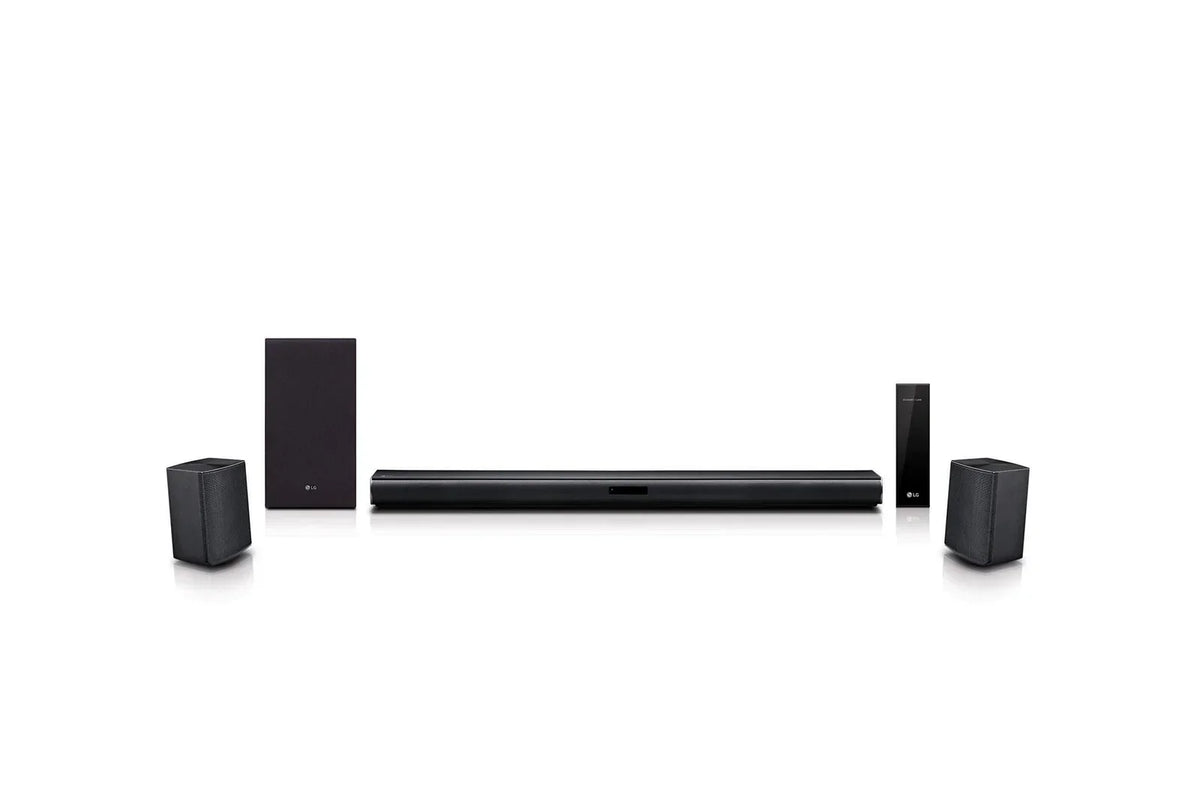 LG 4.1 Channel 420W Soundbar Surround System with Wireless Speakers - SLM4R