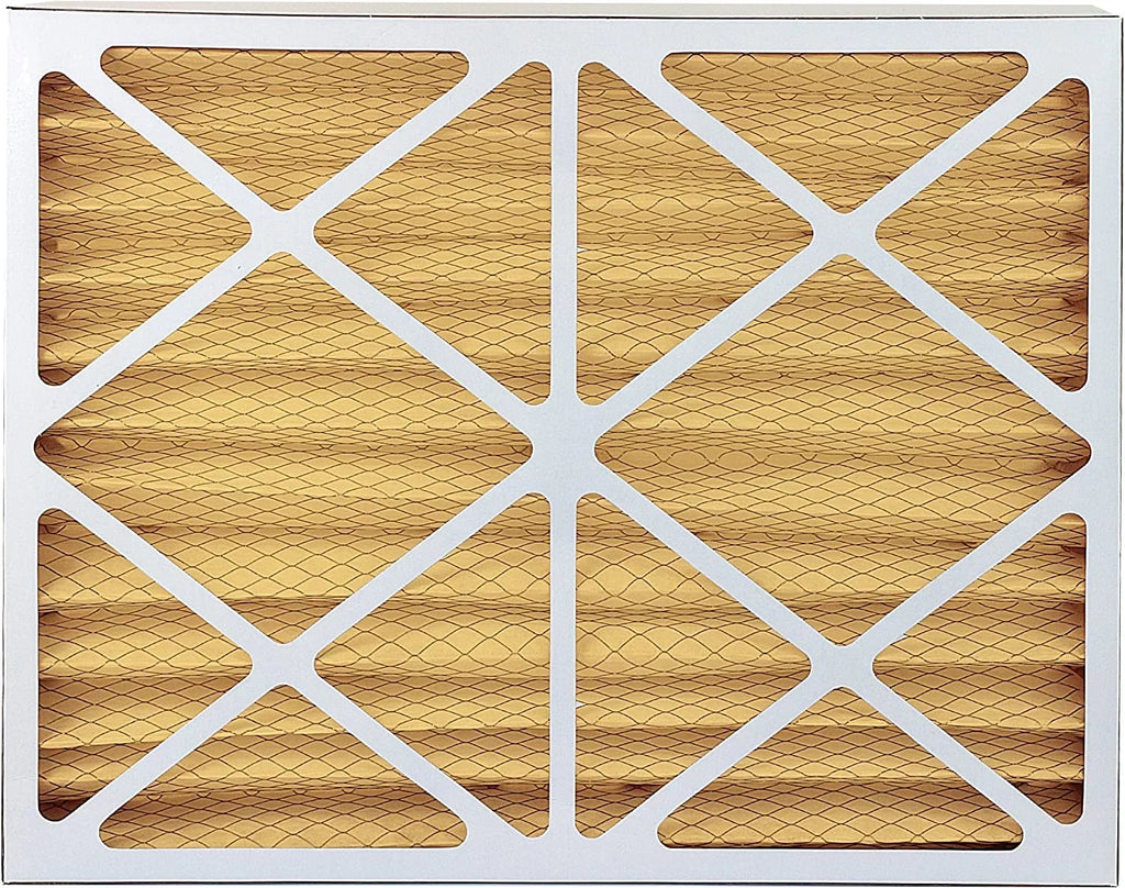 Filterbuy 24x25x4 MERV 11 Pleated HVAC AC Furnace Air Filters (2-Pack)