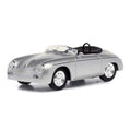 Greenlight GRE86597 1958 Porsche 356 Speedster Super Model Car in Silver Metallic