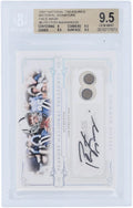 Peyton Manning Indianapolis Colts Autographed 2007 Playoff National Treasures Relic #6 #11/25 BGS Authenticated 9.5/10 Card - 9,9.5,9.5,9.5 Subgrades - Fanatics Authentic Certified