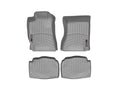 WeatherTech Custom Fit FloorLiners compatible with 2003-2008 Subaru Forester - 1st & 2nd Row (2-pc. Rear Liner), Grey