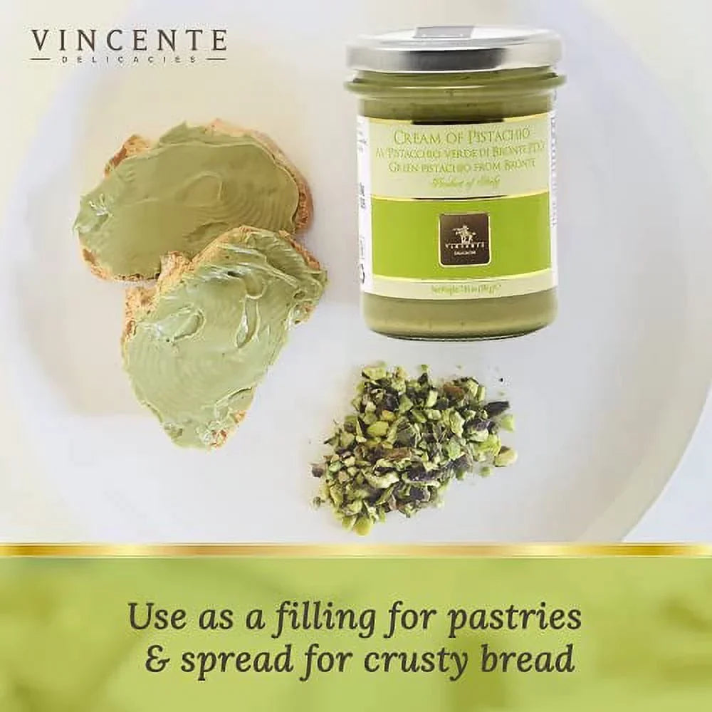 Delicacies Pistachio Paste For Bread, Pastry, Ice Cream, & Dessert (7.05-Ounce, 2-Pack)