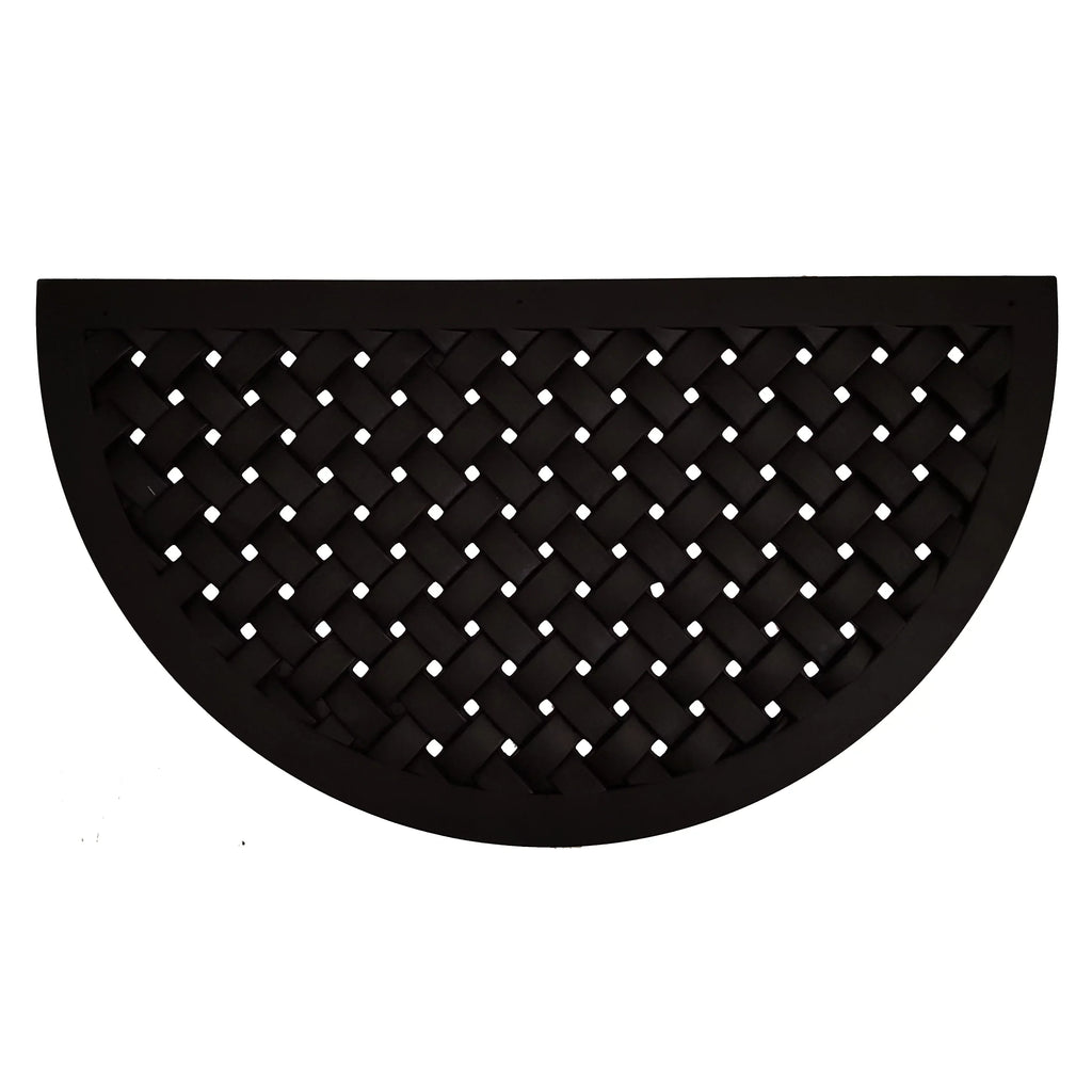 Calloway Mills Hampton Weave Rubber Outdoor Doormat 20" x 36"
