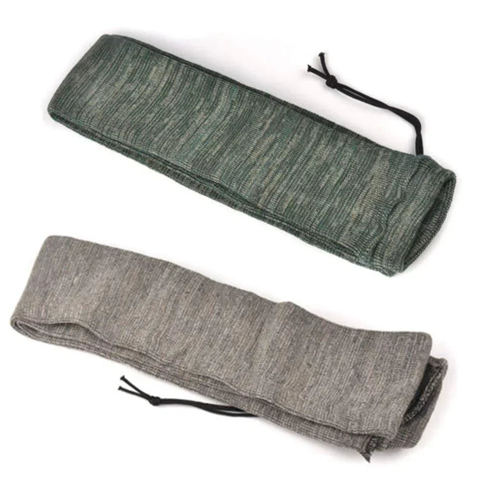 4 PCS Rifle Sleeve 52'' Gun Sock Rifle Shotgun Sleeve Silicone Treated Rifle Protector Cover Case