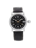 New Longines Heritage Avigation GMT Steel Black Automatic Watch L2.778.4.53.2