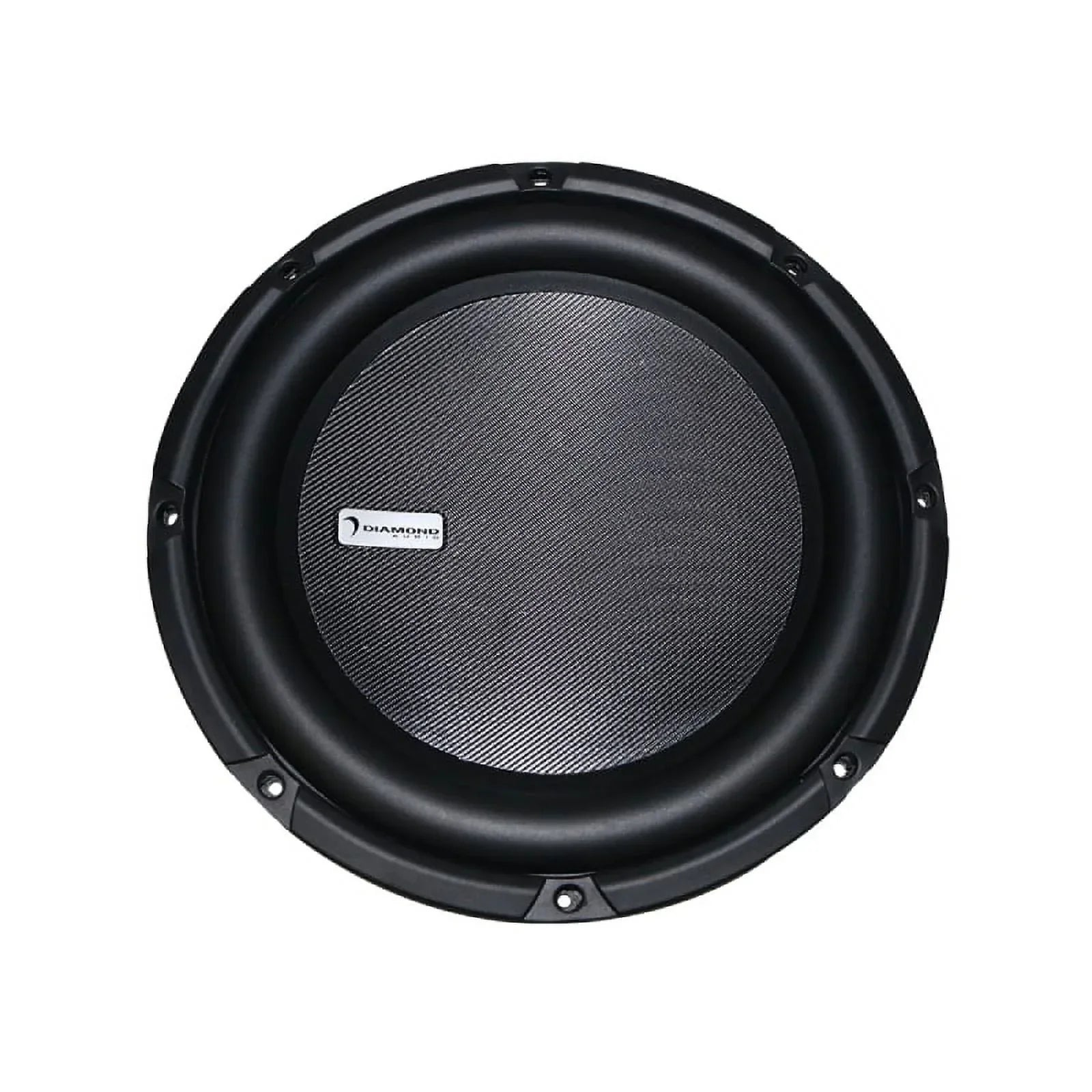 Diamond Audio  DES124 Diamond Elite Series 12" 500W RMS (1000W Peak Power Handling) Dual Voice Coil 4Ohm Subwoofer