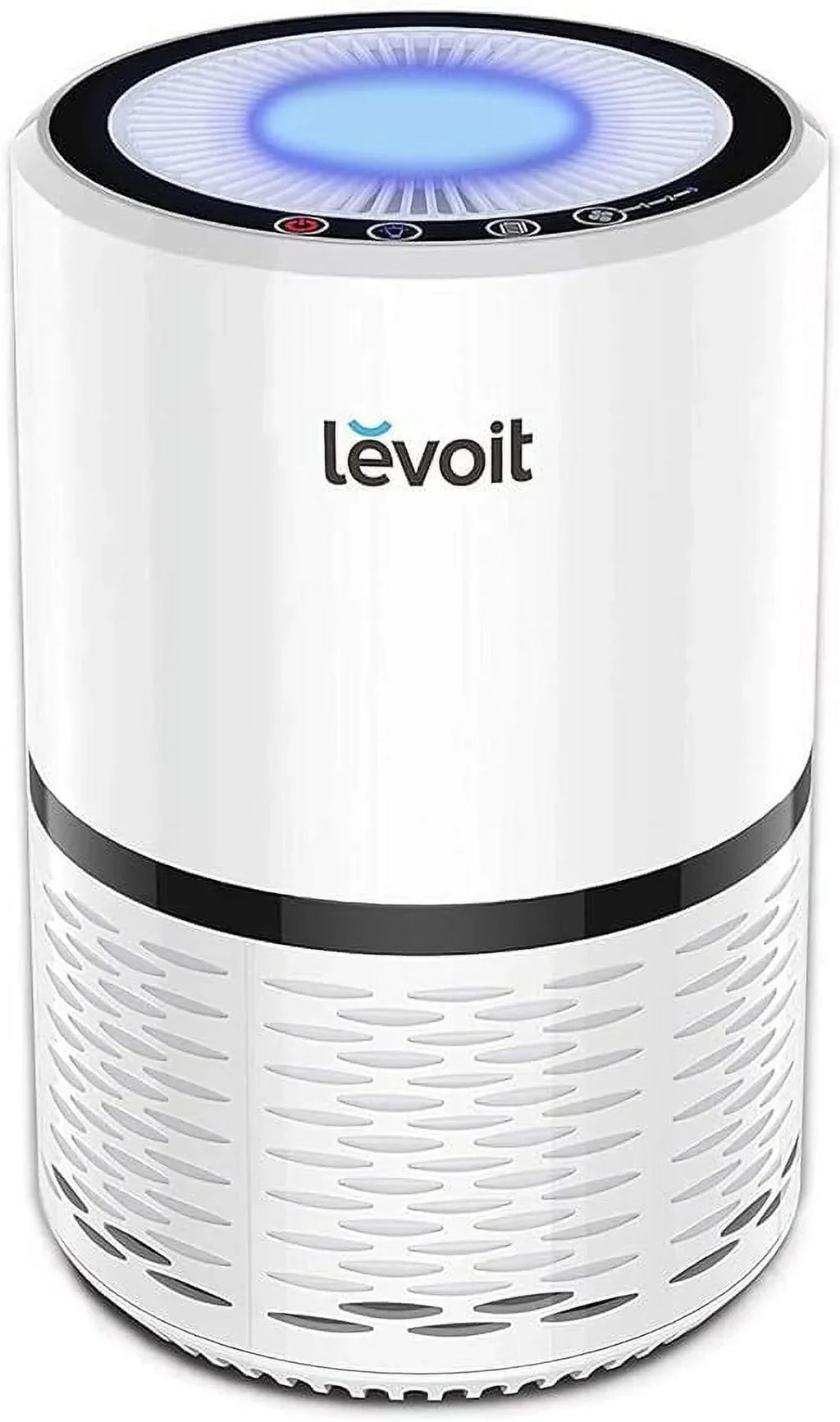 Open Box Levoit Air Purifier HEPA Upgraded Filter for Smoke Odors Pet LV-H132X-WM - White
