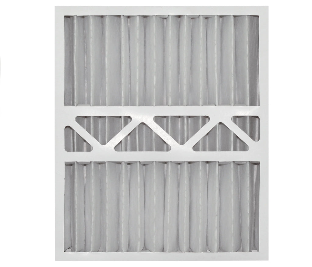 Aerostar 16x20x4 1/4 MERV  8, Carrier Replacement Pleated Air Filter, 16x20x4 1/4, Box of 2